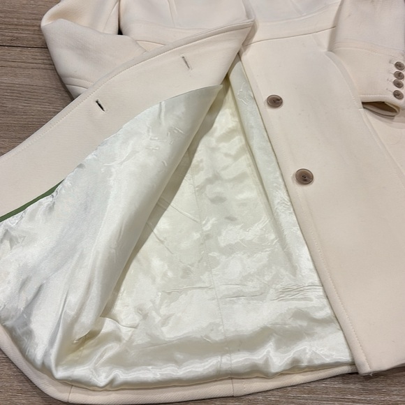 J Crew Lady Day Coat Ivory - Picture 2 of 4